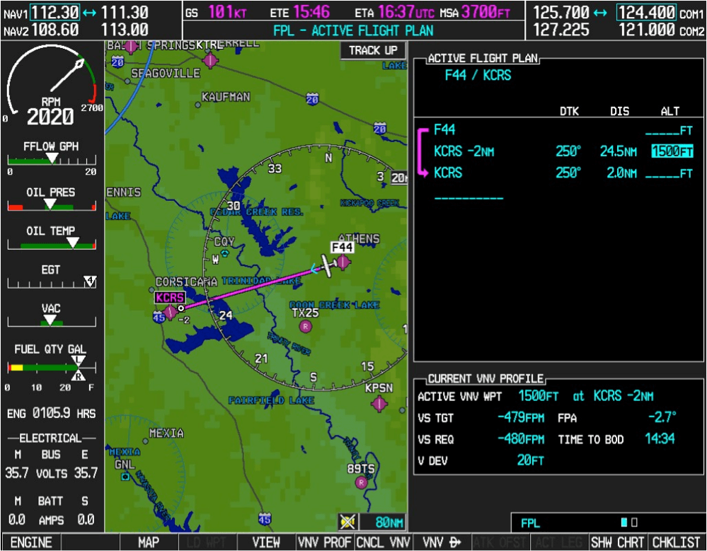 Garmin G1000 VNAV Tips and Tricks