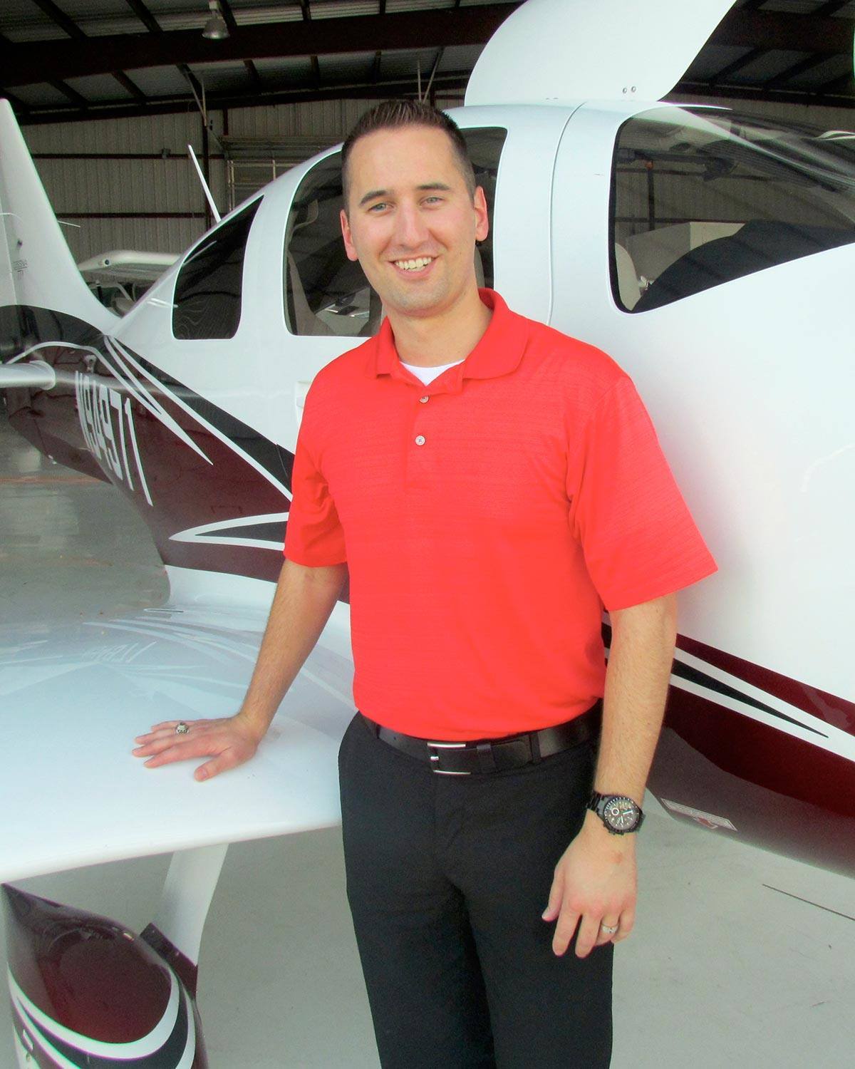 Brandon Ray during the original Cessna TTx review