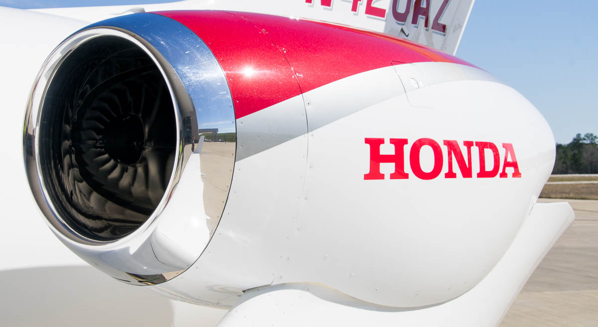 HondaJet Over the Wing Engine Mount