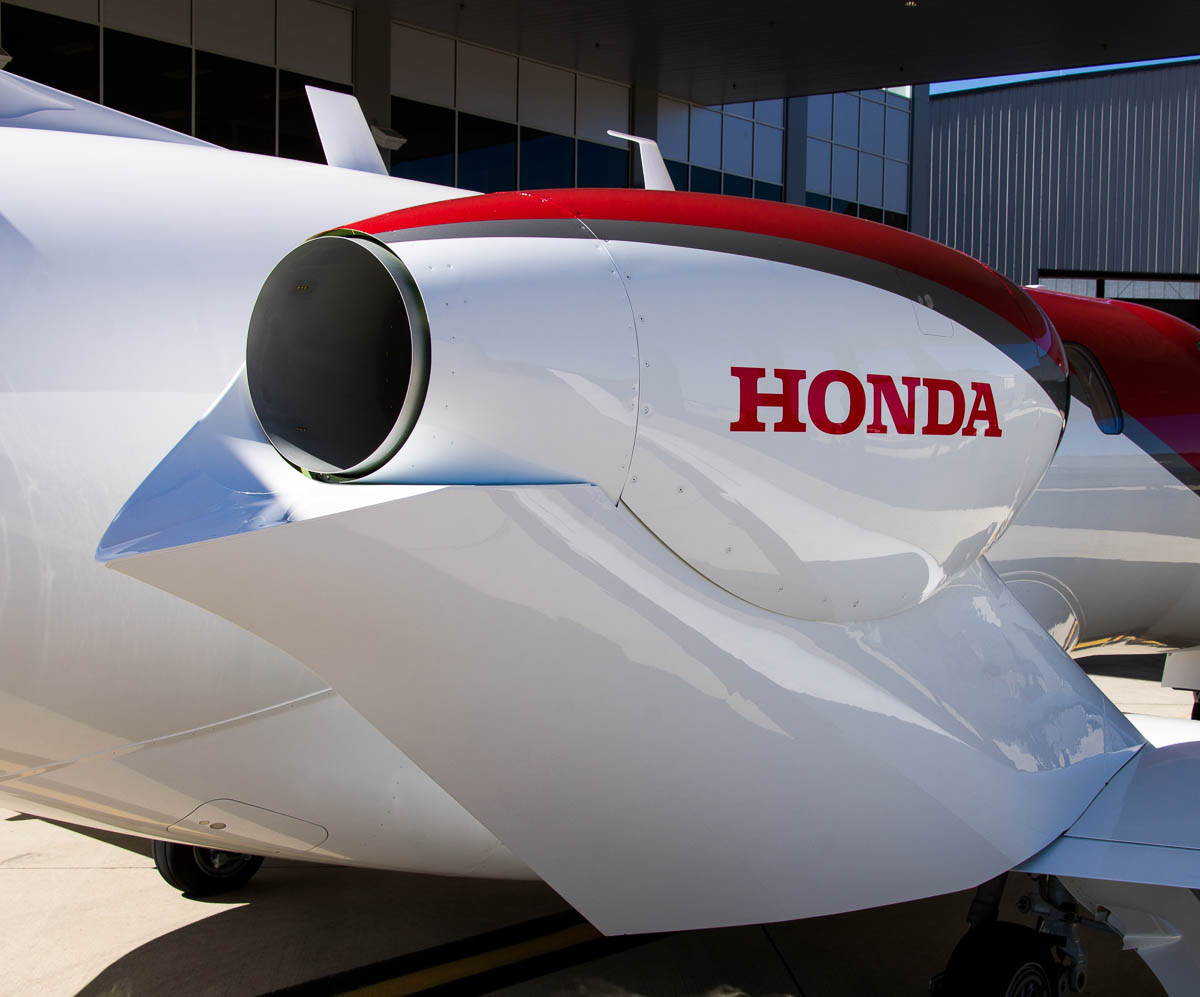 HondaJet Over the Wing Engine Mount