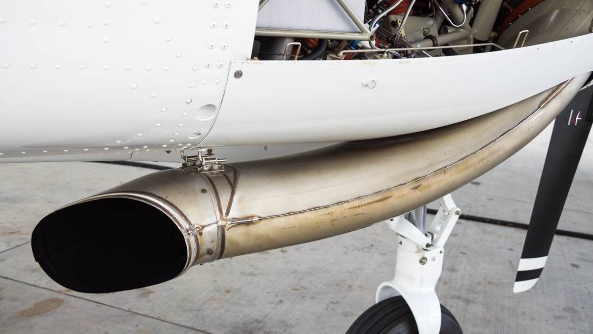 Cessna Caravan Review - Engine Exhaust