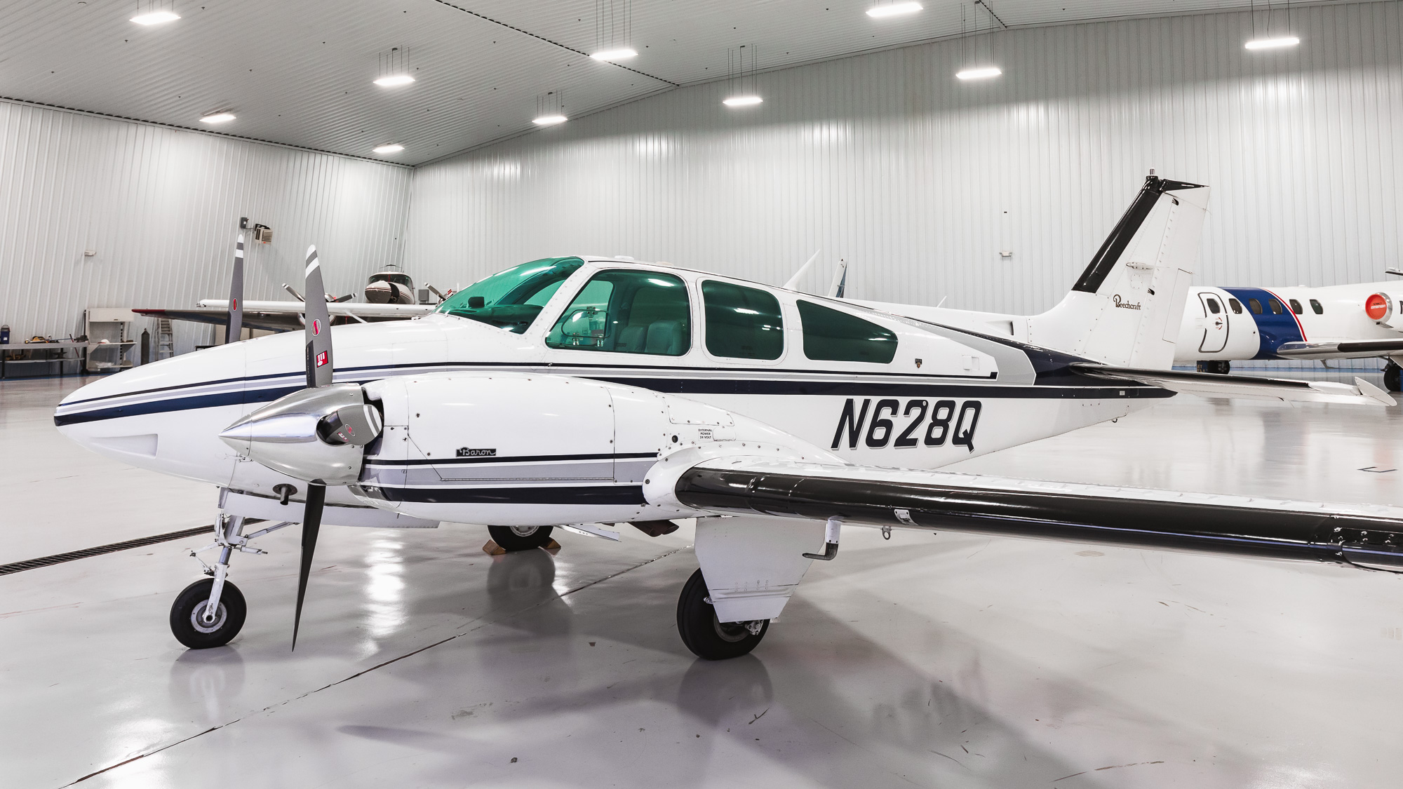 N628Q Beech B55 Baron For Sale