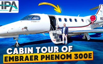 Exclusive Cabin Tour of N100LJ a 2019 Embraer Phenom 300E with Brandon Ray