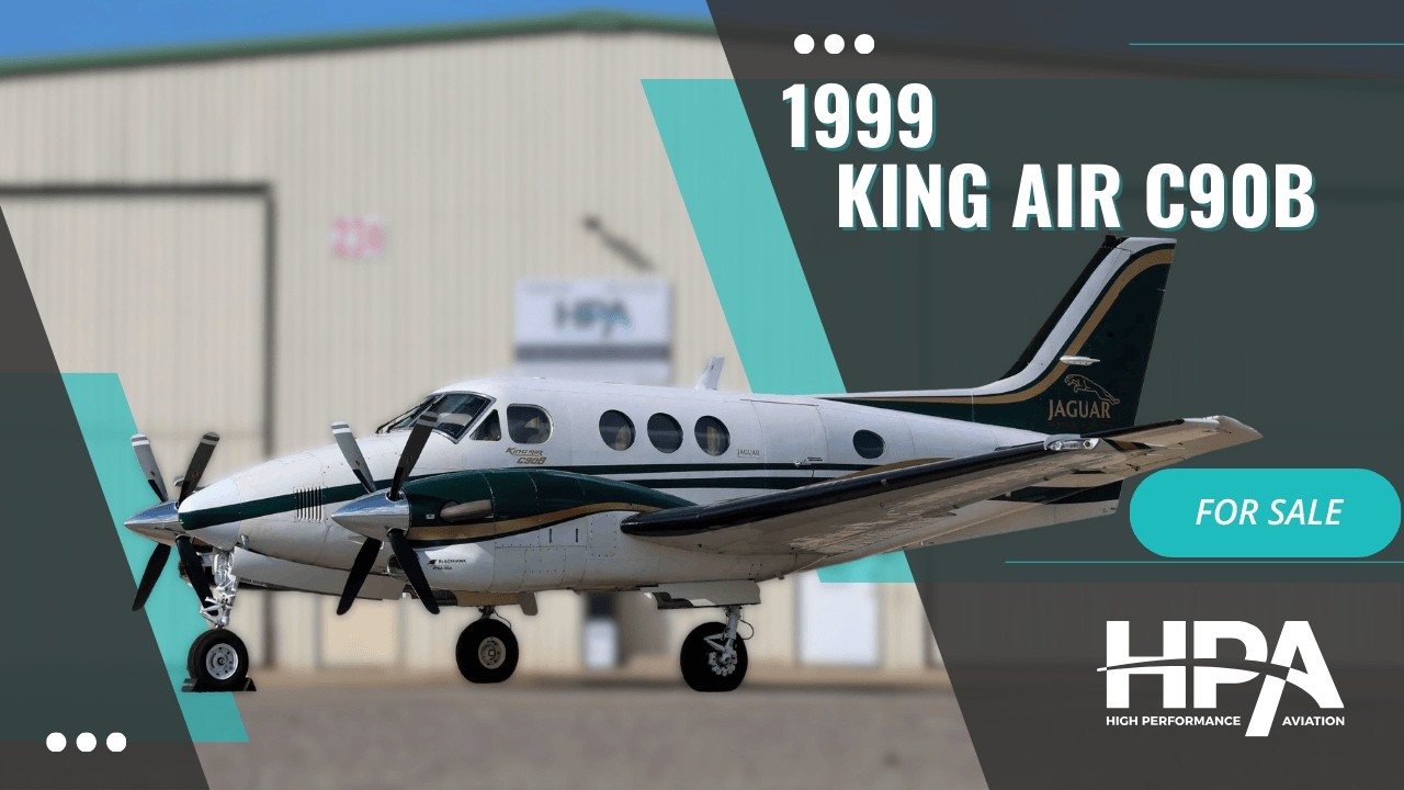 Beechcraft King Air C90B &mdash; For Sale by High Performance Aviation