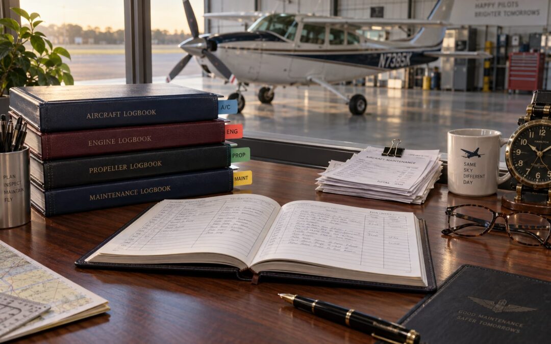 How to Organize Aircraft Logbooks: 2026 Owner’s Guide