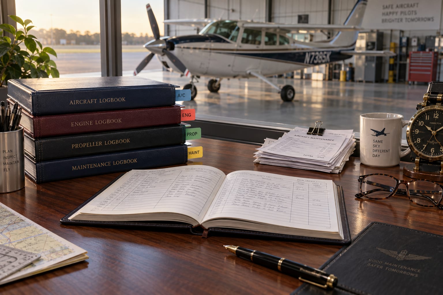 How to Organize Aircraft Logbooks: 2026 Owner’s Guide