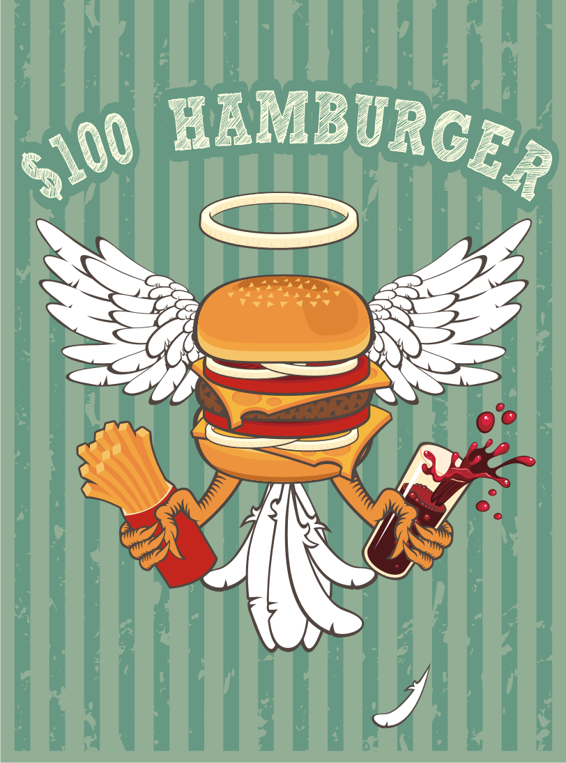 $100 Hamburger $100 Hamburger